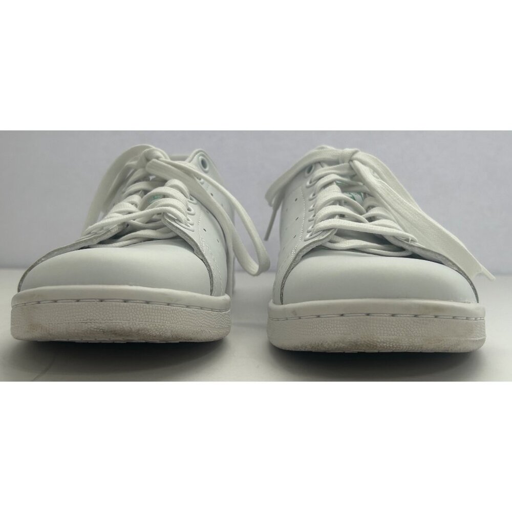 Adidas Stan Smith White & Green Classic Sneakers Size 7 1/2 Prime Green Women's - Picture 5 of 9